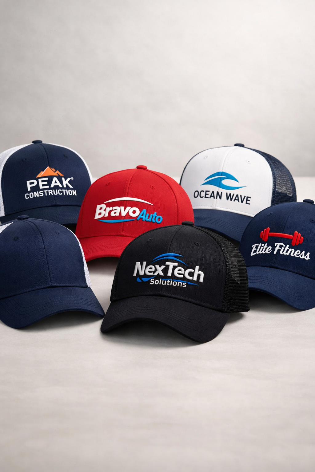 Bonés personalizados para empresas e eventos